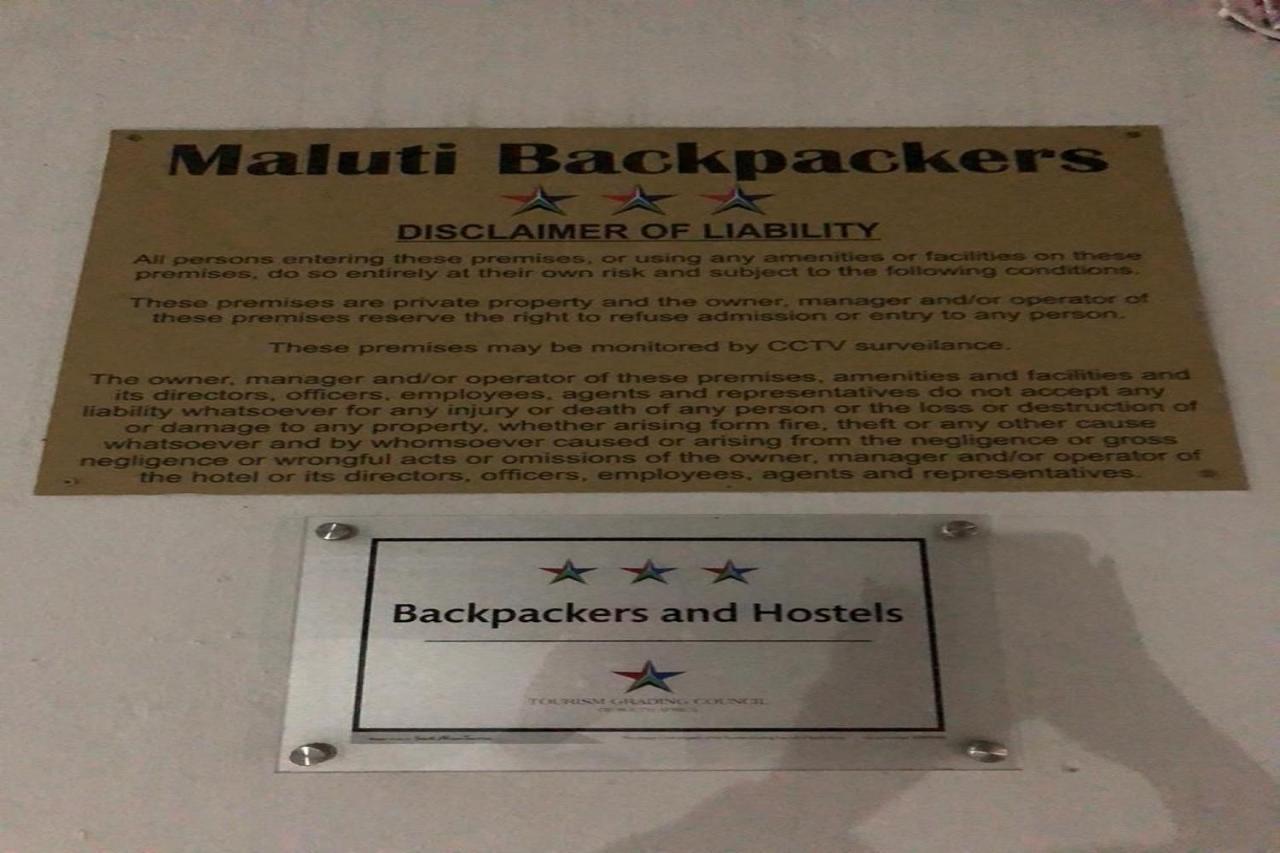Hotel Maluti Backpackers à Phuthaditjhaba Extérieur photo
